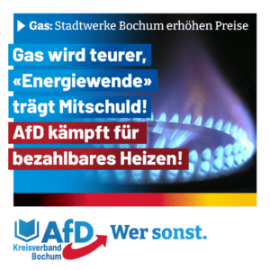 Read more about the article Stadtwerke Bochum: Gaspreiserhöhung