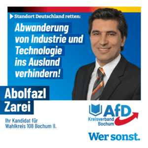 Read more about the article Abolfazl Zarei: Industrie im Land halten!