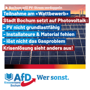 Read more about the article Stadt Bochum will Photovoltaik verdoppeln