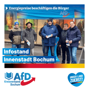 Read more about the article Infostand Bochumer Innenstadt 04.03.23