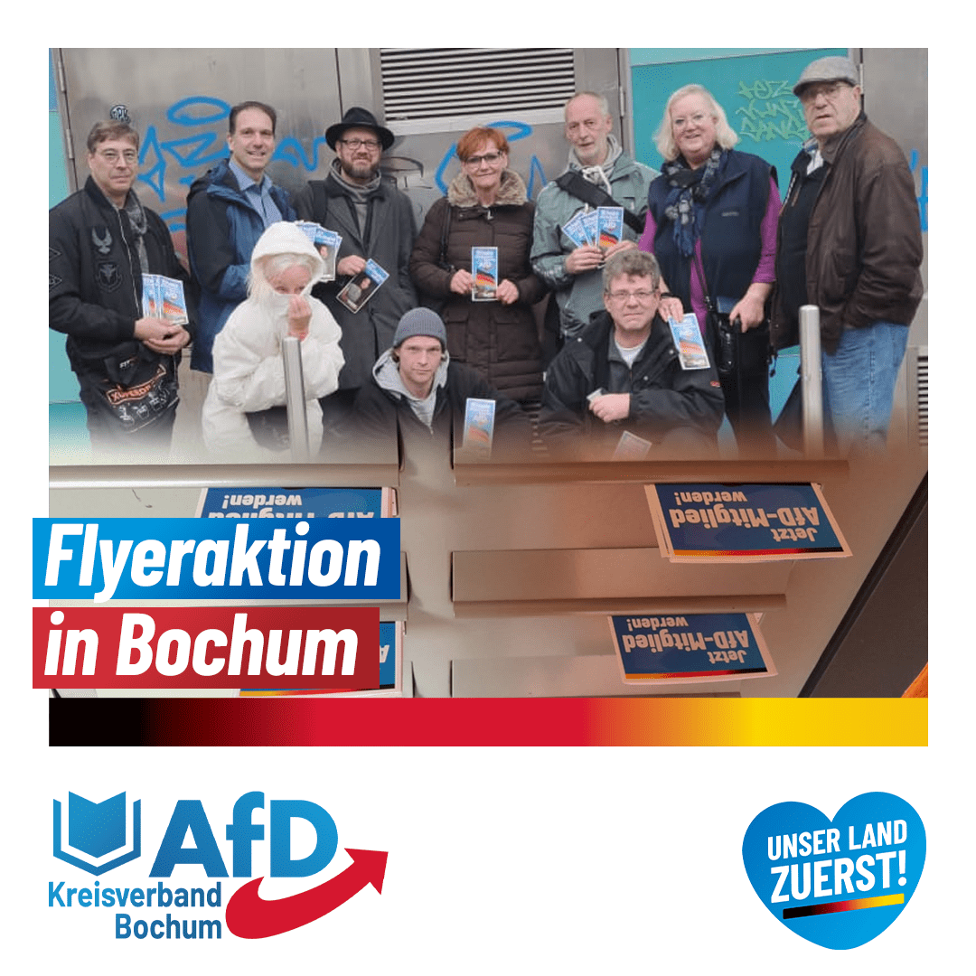 Read more about the article Flyeraktion in Bochum!