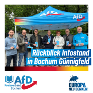 Mehr über den Artikel erfahren Infostand in Günnigfeld – Rückblick