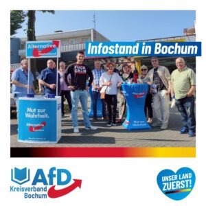 Mehr über den Artikel erfahren Infostand Bochum Wiemelhausen