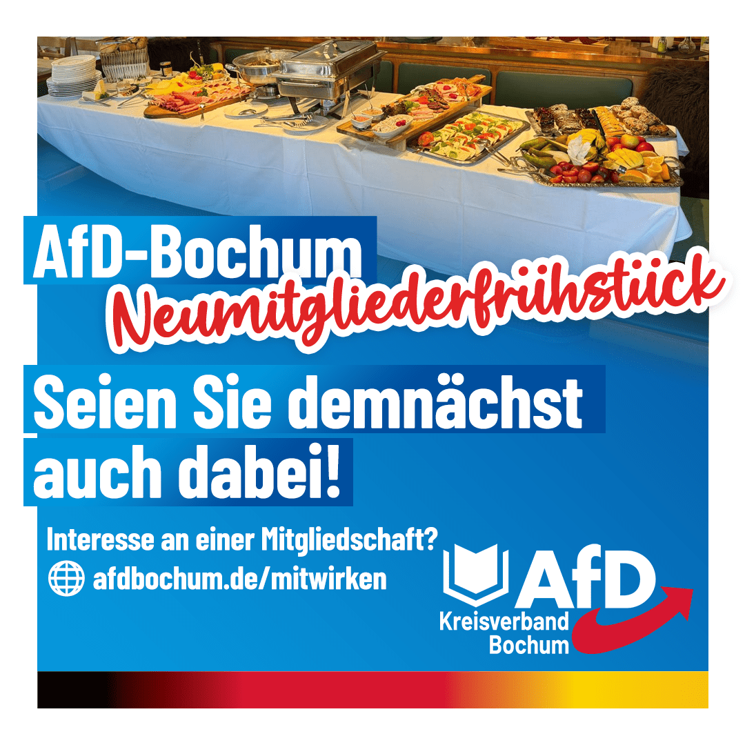 Du betrachtest gerade AfD-Neumitgliederfrühstück – jetzt mitmachen!