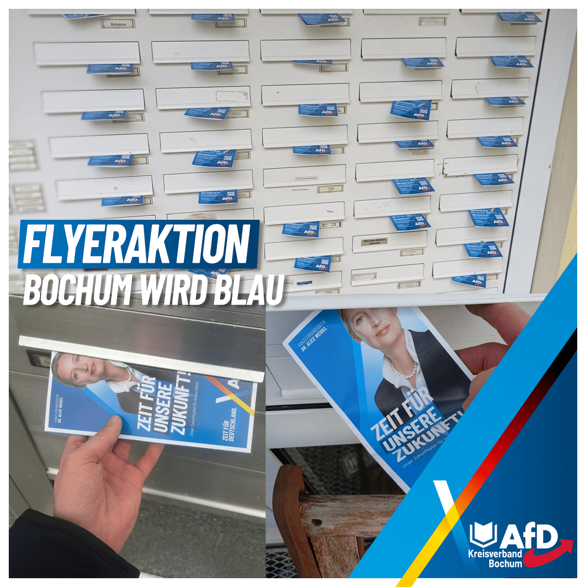 Du betrachtest gerade AfD-Flyeraktion in Bochum