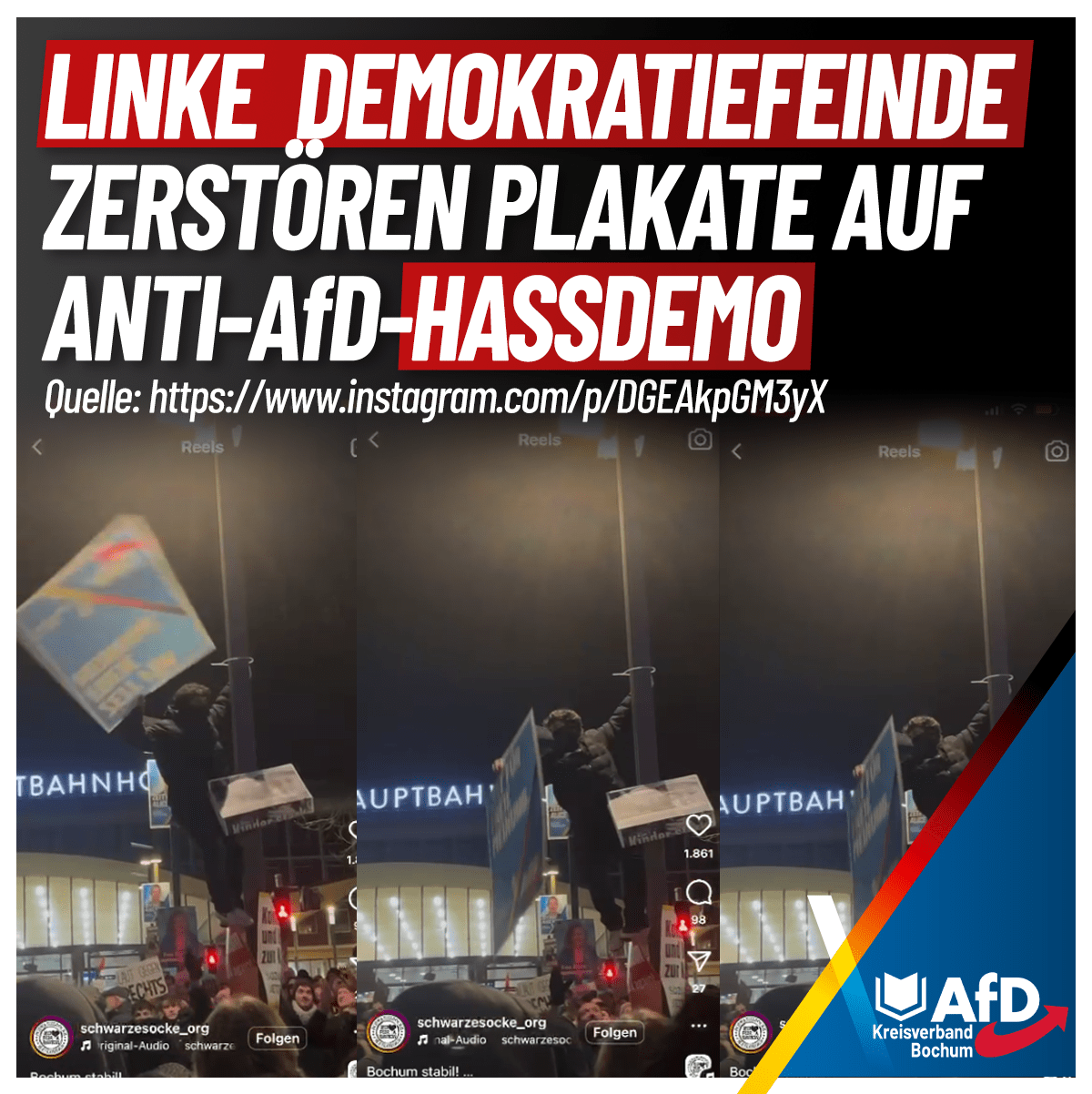 Du betrachtest gerade Demo gegen die AfD zeigt undemokratisches Gesicht!