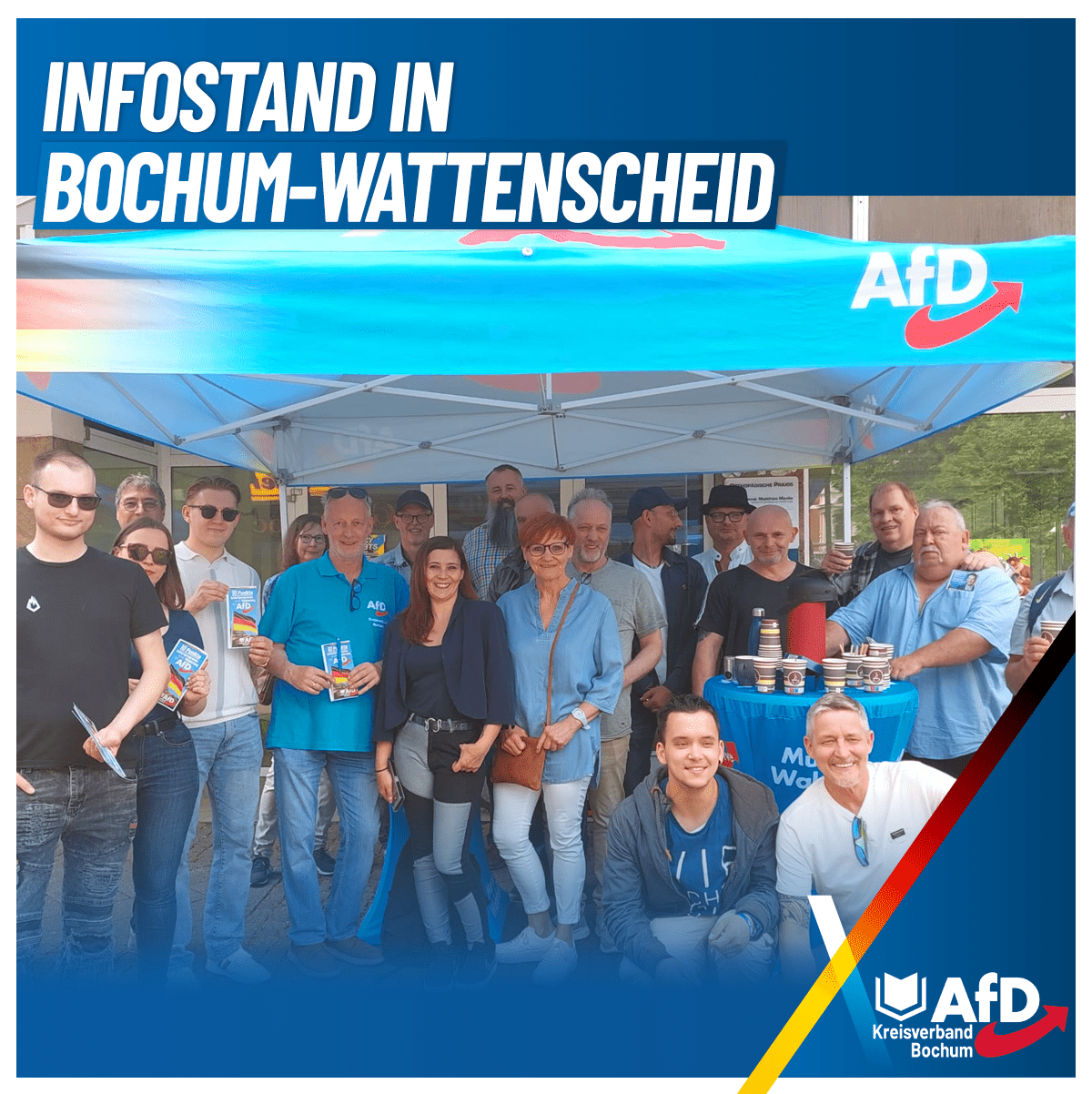 Mehr über den Artikel erfahren Infostand in Bochum-Wattenscheid