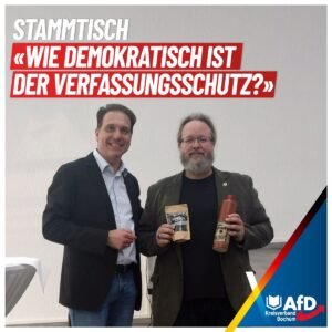 Mehr über den Artikel erfahren Stammtisch „Wie demokratisch ist der VS?“