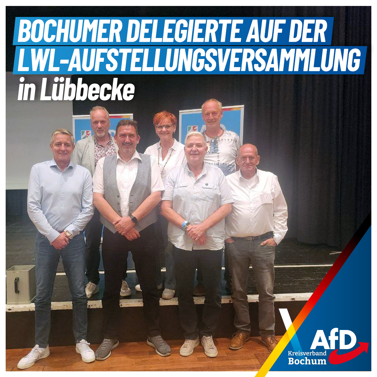 Mehr über den Artikel erfahren Delegierte auf der LWL-Aufstellungsversammlung 2025