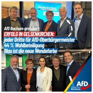 Mehr über den Artikel erfahren Gratulation: OB-Kandidat N. Emmerich holte 33,1 % in Gelsenkirchen!