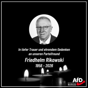 Mehr über den Artikel erfahren Wir trauern um Friedhelm Rikowski