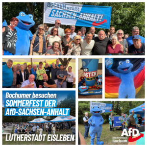 Mehr über den Artikel erfahren Bochum besucht Sachsen-Anhalt im Wahlkampf