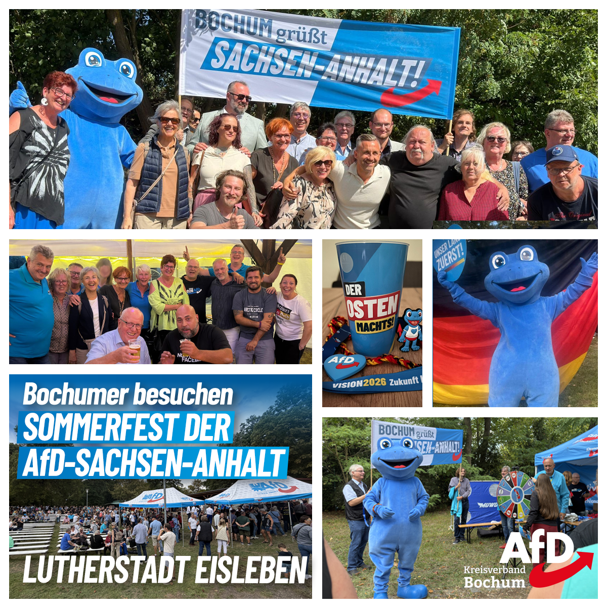 Du betrachtest gerade Bochum besucht Sachsen-Anhalt im Wahlkampf