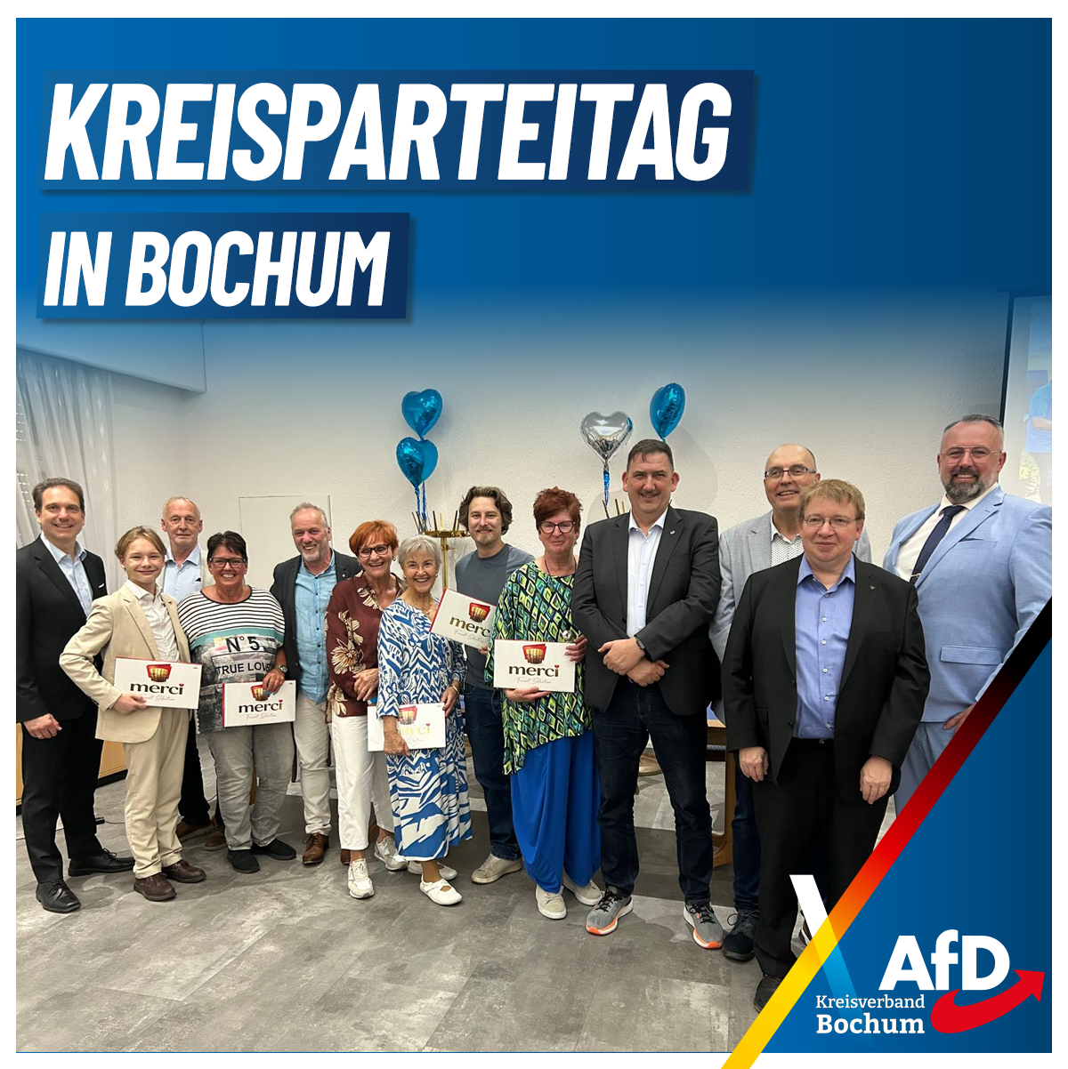 Du betrachtest gerade Kreisparteitag wählt Bochumer AfD-Direktkandidaten für die Landtagswahl 2027